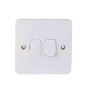 Schneider Lisse 13a Double-pole Switched Fcu - GGBL5010