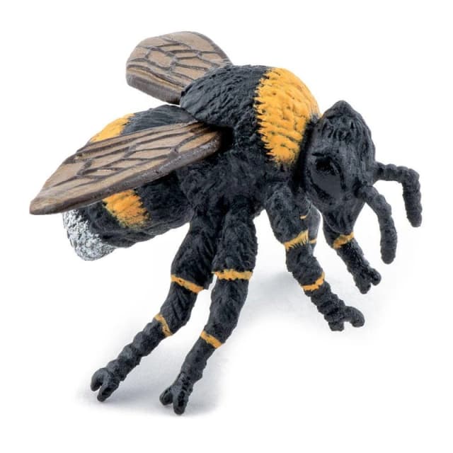 Papo Wild Life in the Garden Bumblebee Toy Figure, Three Years and Above, Black/Yellow (50291) Multi