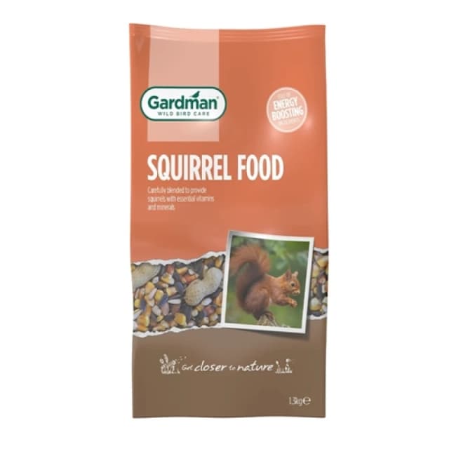 Gardman Gardman Squirrel Food 1.3kg (Zero rated VAT)