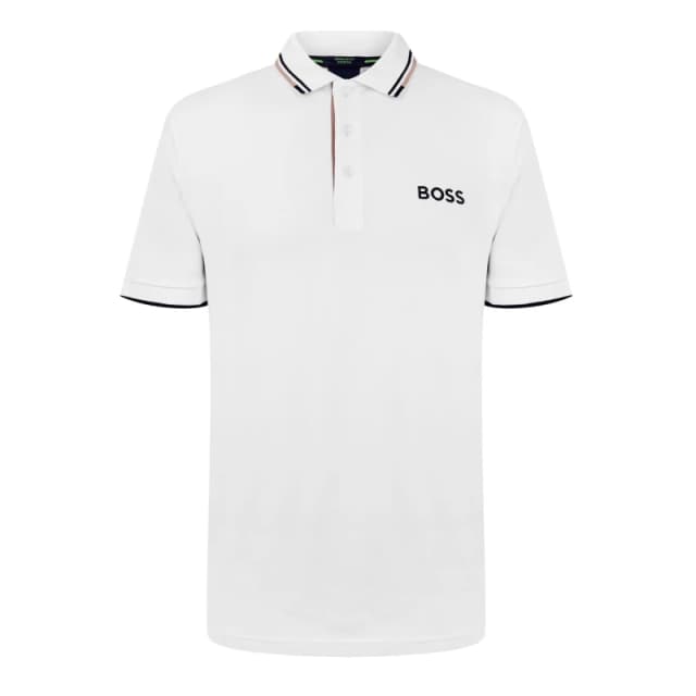 Boss Mens HBG Paddy Pro Premium Cotton Polo Shirt Natural 103 male XL