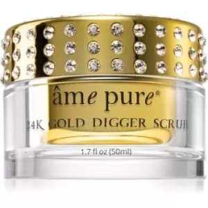 ame pure 24K Gold Digger Scrub Cleansing Peeling With 24 Carat Gold 50ml