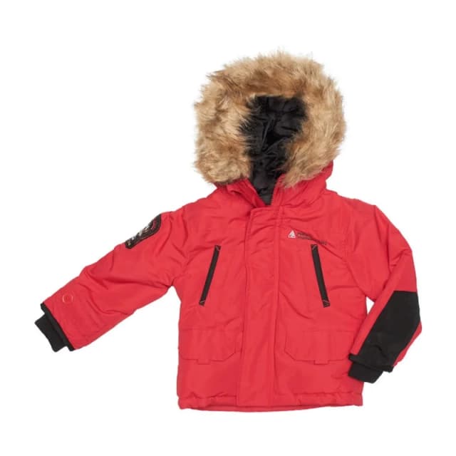 Peak Mountain Kids ski parka Peak Mountain Ecapeak Rouge Male 5 ans ECAPEAK/3-8/YL-ROUGE