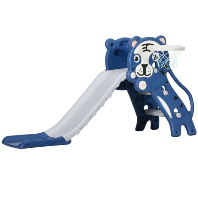 Aiyaplay Kids Slide With Basketball Hoop, Basketball, For Ages 18-36 Months 331-043V00BU