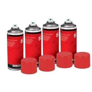 5 Star Office Anti Static Foam Cleaner Pack 4