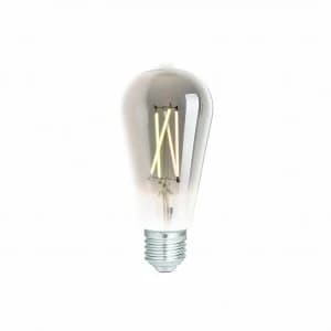 4Lite WiZ Connected SMART LED WiFi Filament Bulb ST64 Clear Smoky - 4L1-8015