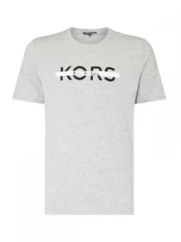Mens Michael Kors Graphic Tee Grey
