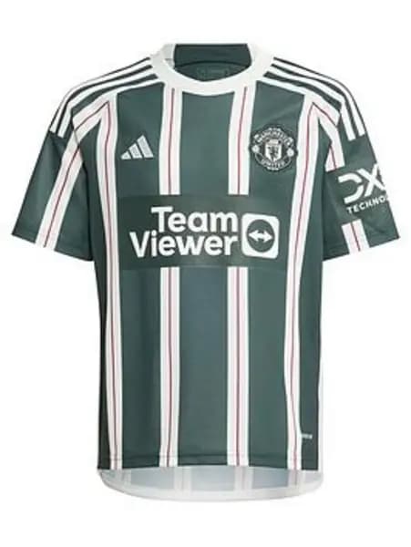 adidas Manchester United Away Shirt 2023 2024 Junior - Size 7 - 8 Years