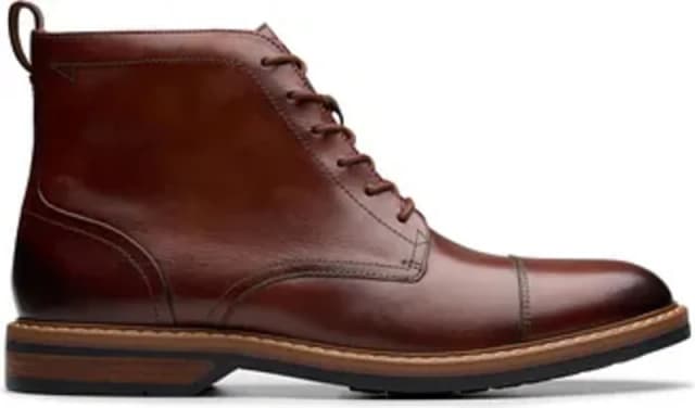 Aldwin Lace-Up Boots in Leather