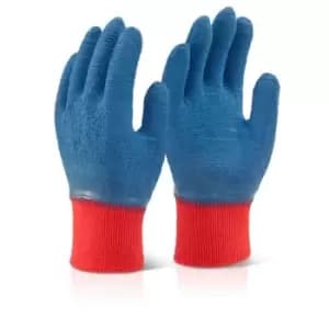 Latex Fully Coated MC Glove Blue - XL
