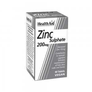 Healthaid Zinc Sulphate 200mg Tablets