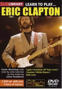 Lick Library: Learn to Play Eric Clapton - DVD - Used