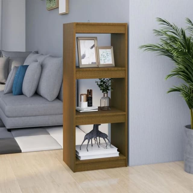 VIDAXL Book Cabinet/Room Divider Honey Brown 40x30x103.5cm Pinewood Vidaxl 8720286608418