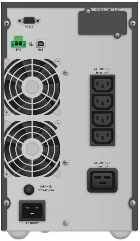 PowerWalker VFI 3000 TG uninterruptible power supply (UPS) Double-conv