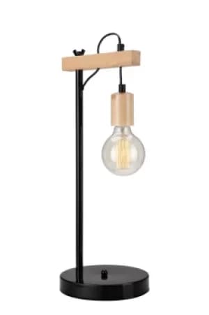 Leon Industrial Table Lamp Natural, 1x E27