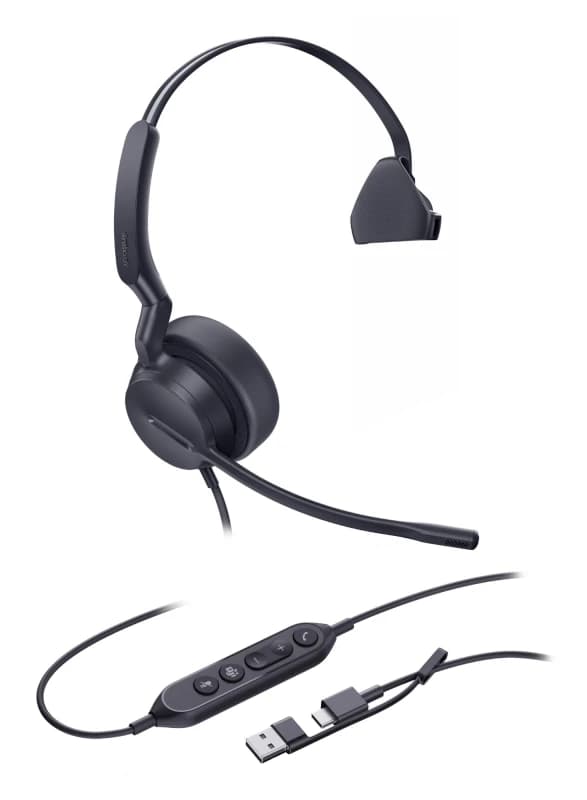 Yealink UH42 Mono Teams USB-C/A Headset