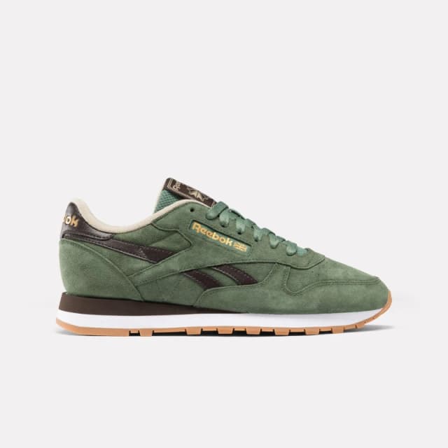 Reebok Classic Leather Mens Trainers - Green Green 7