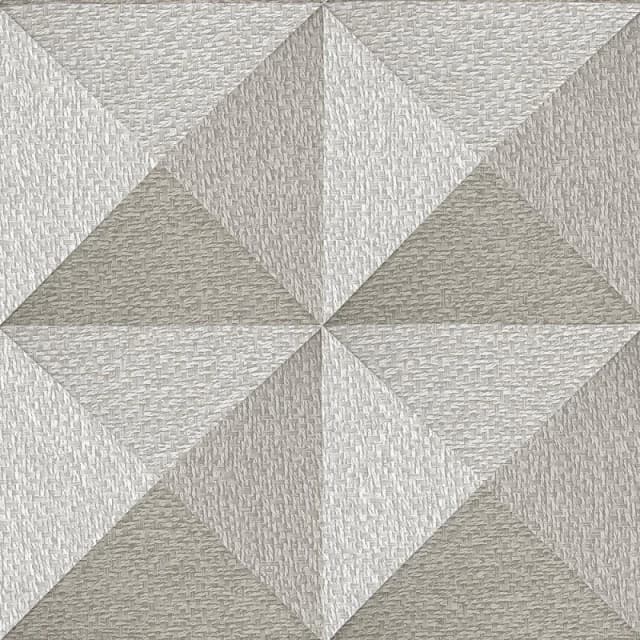Design ID DID Weaved Cube Taupe Wallpaper Neutral unisex One Size