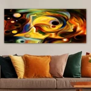 YTY226455_50120 Multicolor Decorative Canvas Painting