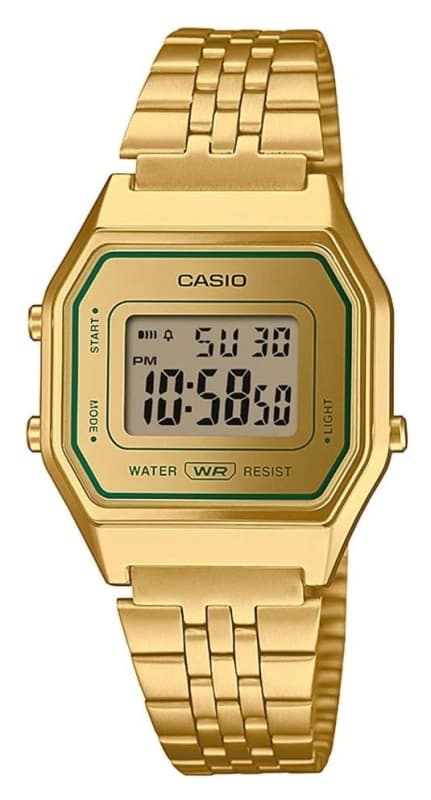 Casio LA680WEGV-9AEF Vintage (28.6mm) Digital Display / Gold Watch