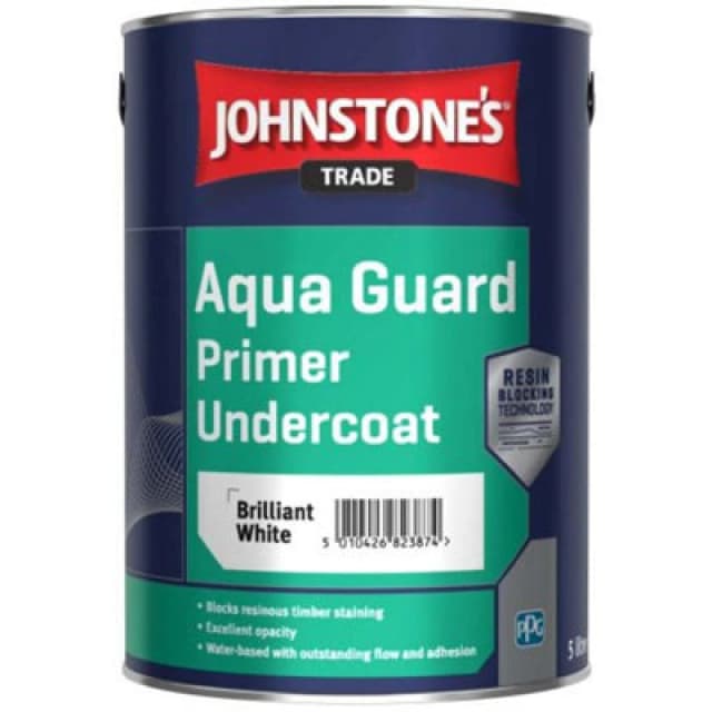 Johnstone's Trade Aqua Guard Primer Undercoat Brilliant White 1L