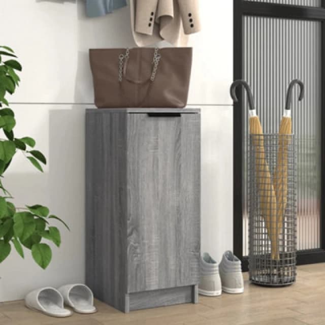 VIDAXL Shoe Cabinet Grey Sonoma 30x35x70cm Engineered Wood Vidaxl 8720287084624