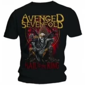 Avenged Sevenfold New Day Rises Black T Shirt: Large