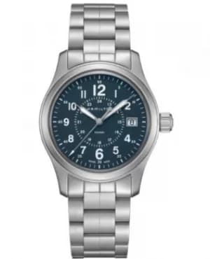 Hamilton Khaki Field Quartz 38mm Mens Watch H68201143 H68201143