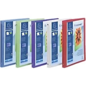 Kreacover Chromaline Ring Binder A4 4O Rings 15mm, S20mm, Assorted, Pack of 20