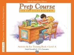 prep course for the young beginner activity and ear training book level