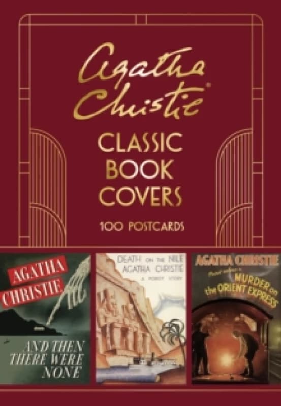 Agatha Christie Classic Book Covers: 100 Postcards Postcard book or pack
