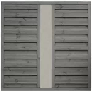 Rowlinson Palermo Solid Fence 3pk - 6x3