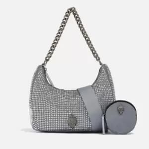 Kurt Geiger London Womens Recycled Multi Cross Body - Grey/Light