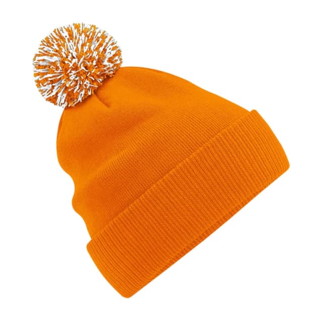 Beechfield Beechfield Men Beanie in Orange Orange One Size Male 5063238258495