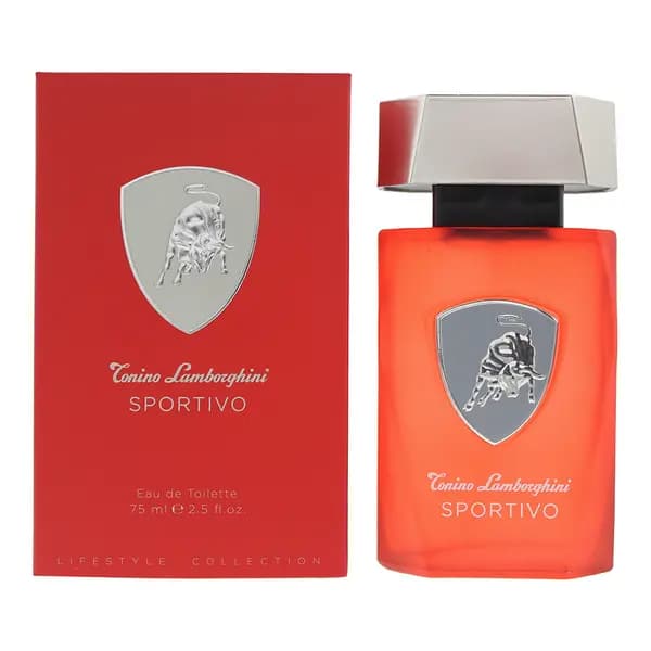 Tonino Lamborghini Sportivo Eau de Toilette For Him 75ml
