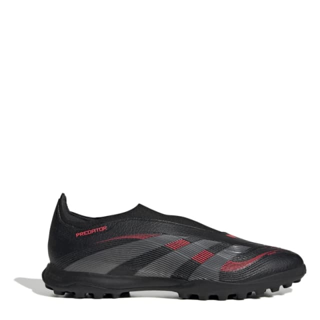 adidas adidas Predator League Laceless Astro Turf Football Boots - Black 10 Male