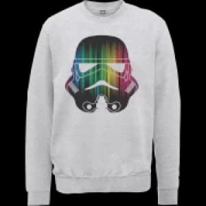 Star Wars Vertical Lights Stormtrooper Sweatshirt - Grey - L