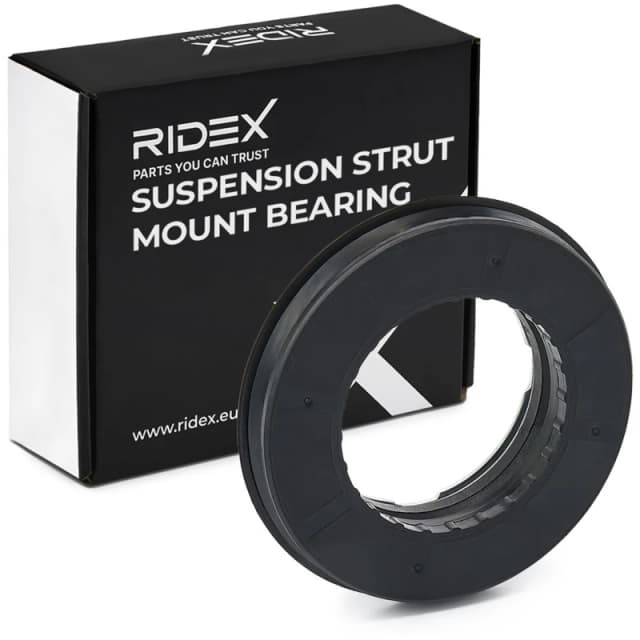 RIDEX 1626F0063 Strut Bearing both sides Friction Bearing,suspension strut support mounting (1626)