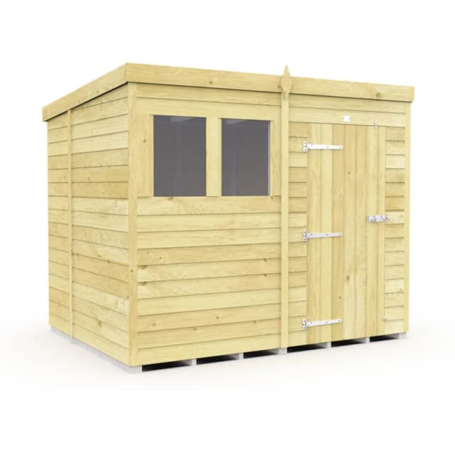 Diy Sheds 8 X 6 Pent Shed Shiplap Pressure Treated One Colour WFSZW Unisex