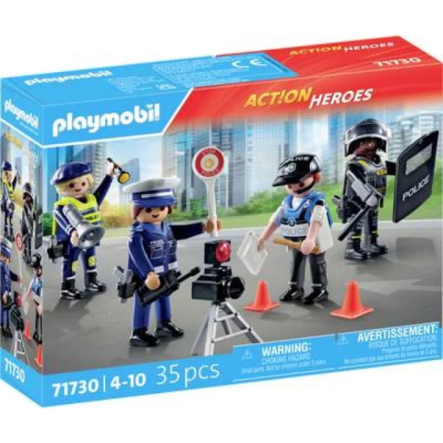 PLAYMOBIL Playmobil ACT!ON HEROES Police figure set 71730 71730