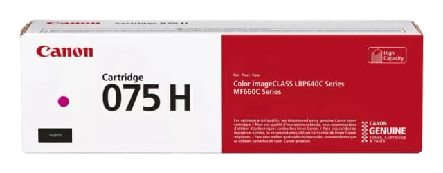 Canon 075H Magenta High Capacity Toner Cartridge - 6367C002 (Original)