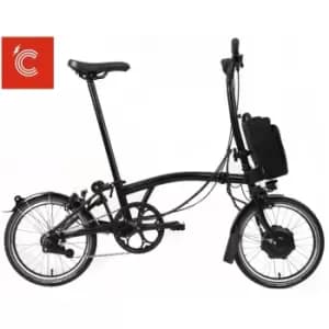 Brompton Electric C Line Explore - High Handlebar - Black