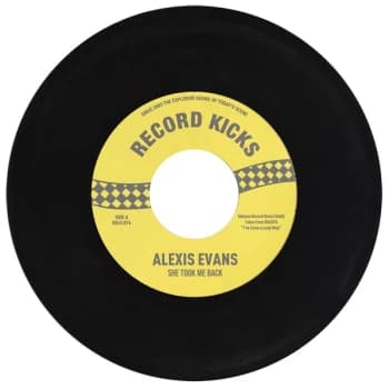 Alexis Evans - She Took Me Back / It's All over Now Vinyl
