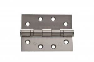 Wickes Grade 13 Ball Bearing Hinge - Stainless Steel 102mm Pack of 2