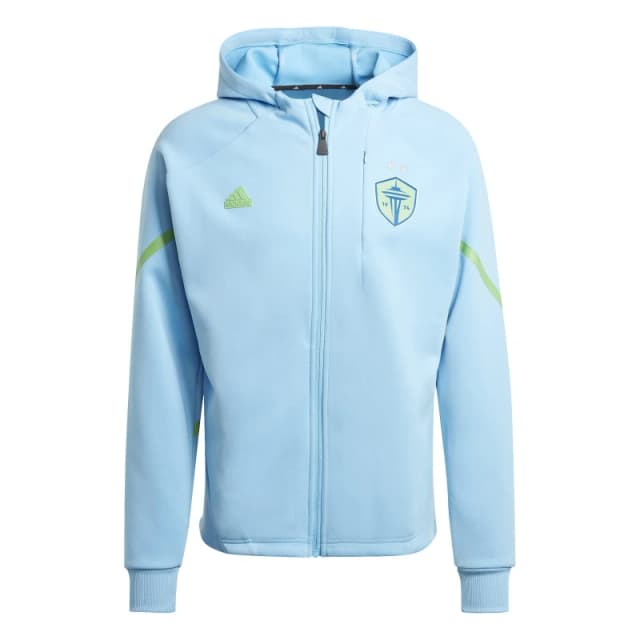 adidas Seattle Sounders Designed for Gameday Anthem Jacket Adults - Blue Blue S