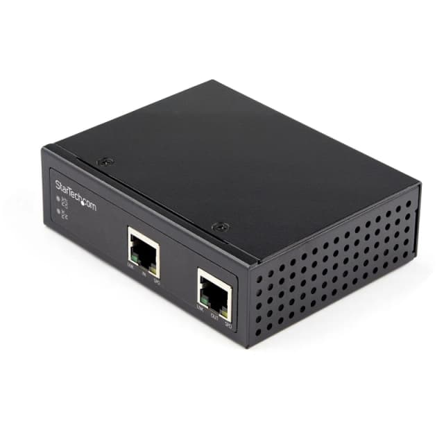 StarTech.com Industrial Gigabit PoE Extender 60W 802.3bt PoE+