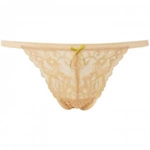 Elle Macpherson Body Lace string - Nude
