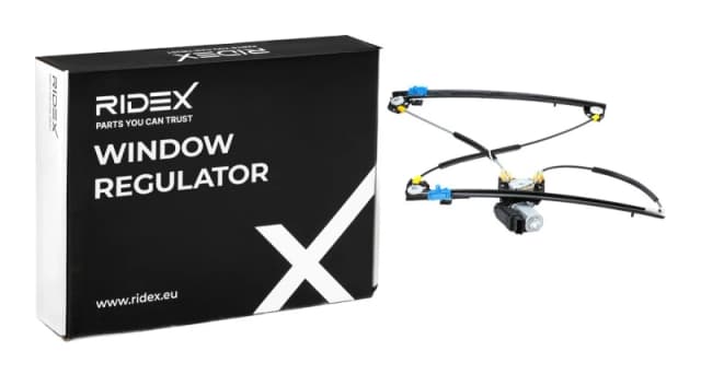 RIDEX 1561W0092 Window regulator Left Front, Operating Mode: Electric, with electric motor Window Winder (1561)