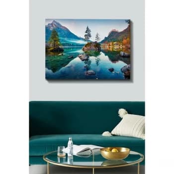 Kanvas Tablo (70 x 100) - 191 Multicolor Decorative Canvas Painting