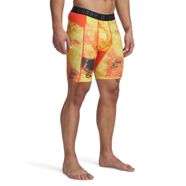 Under Armour Curry HeatGear Printed Shorts Adults Black/Red male S