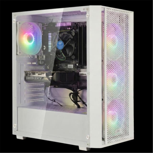 Entity Entity Leviathan RTX 5060 Ti Gaming PC - Intel Core i5-14400F 16GB 1TB SSD - White White unisex One Size